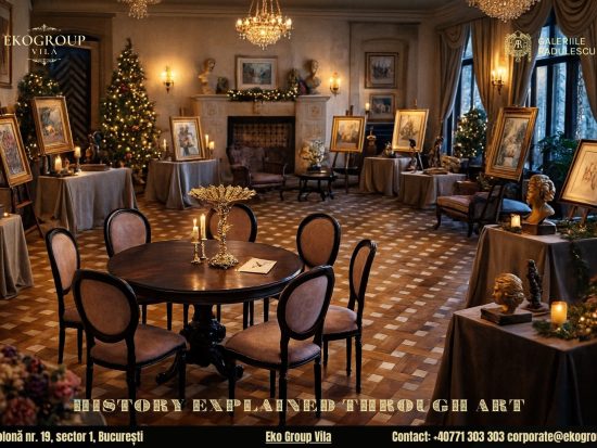 Istoria Crăciunului de altădată: o călătorie în farmecul Crăciunului anilor ’30 la Eko Group Vila